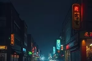 《二十四小时书店》封面：通宵书店的木质书架